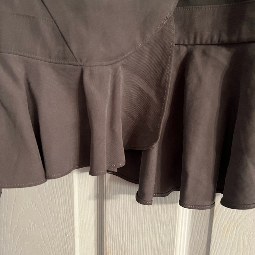 Bcbgeneration Kaki Jacket. Flounce Bottom Very Cu… - image 7